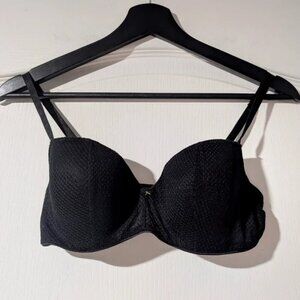 ThirdLove | Geo Lace Demi Bra In Black (34B 1/2)